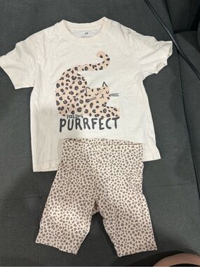 H&M shorts set